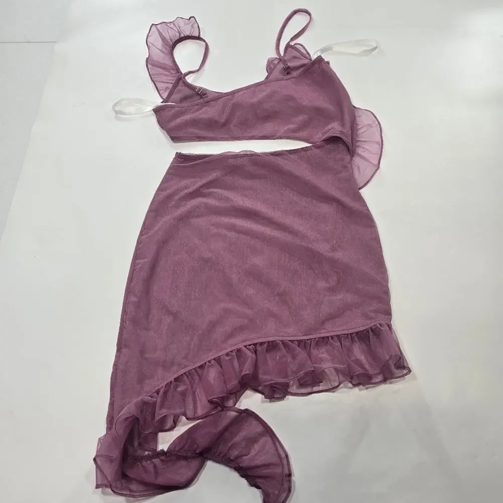 MORE TO COME Payton Ruffle Dress in Pink - Picture 11 of 14